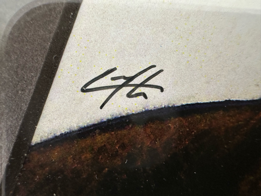 Pair Of Hand Signed Chuck Hodi Framed Prints Of Alfred Hitchcock And Norman Bates Of Psycho 10.5 X 13 [Photo 8]