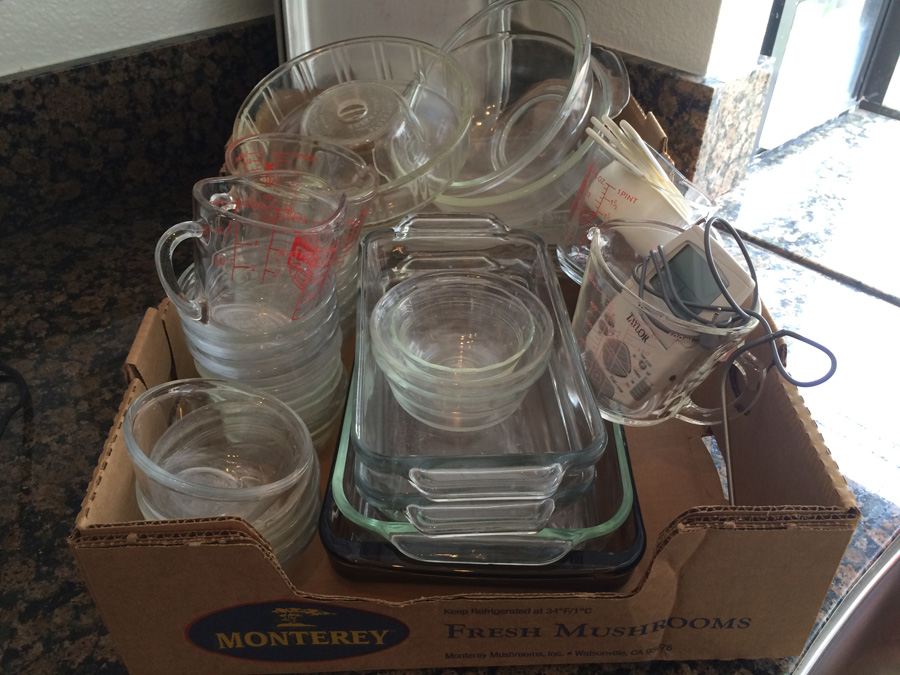 Kitchen Glass Lot