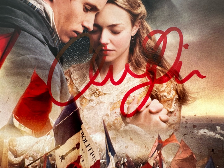 Signed Les Miserables Movie Poster Signed By The Actors: Hugh Jackman, Russell Crowe, Anne Hathaway, Amanda Seyfried And More With Cert 11 X 17 - See Photos  [Photo 9]
