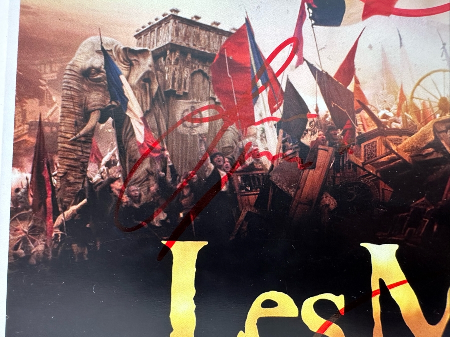 Signed Les Miserables Movie Poster Signed By The Actors: Hugh Jackman, Russell Crowe, Anne Hathaway, Amanda Seyfried And More With Cert 11 X 17 - See Photos  [Photo 10]
