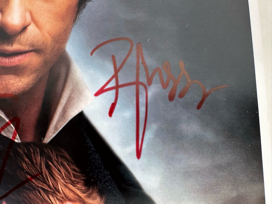 Signed Les Miserables Movie Poster Signed By The Actors: Hugh Jackman, Russell Crowe, Anne Hathaway, Amanda Seyfried And More With Cert 11 X 17 - See Photos  [Photo 8]