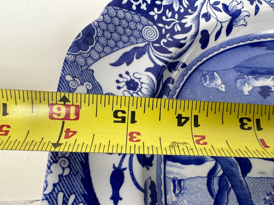 Italian Spode Design C. 1816 Made In England 16' Platter, Coffee Pot And Pair Of Cups And Saucers [Photo 14]