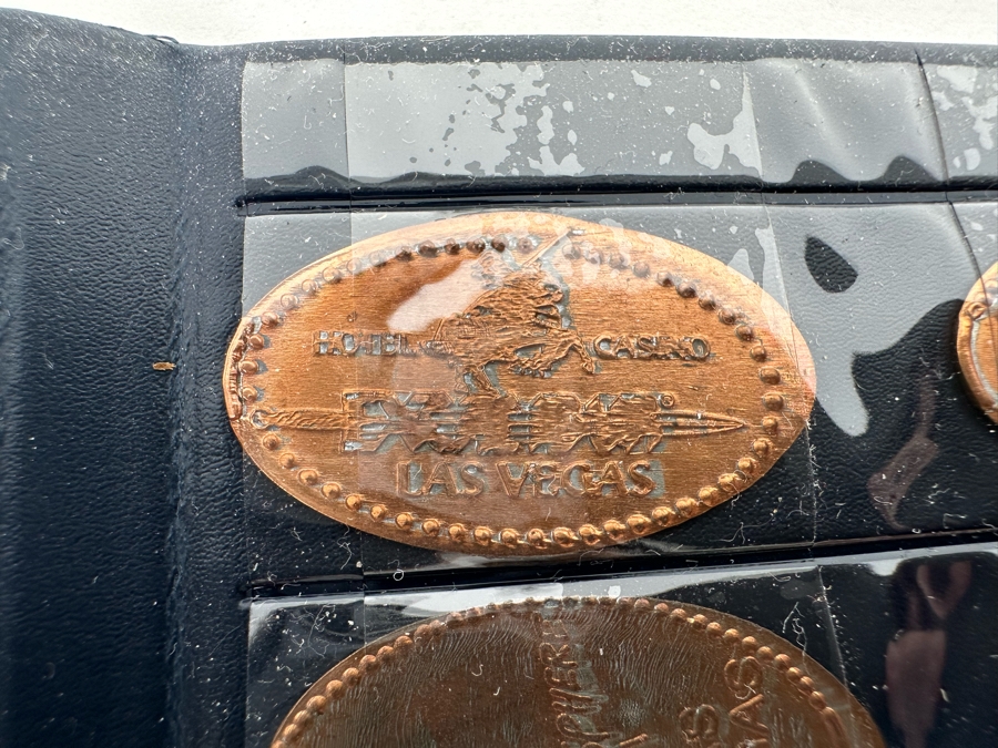 (3) Lincoln-Kennedy Pennies And Souvenir Pressed Penny Collection Of Elongated Pennies From Various Amusement Parks Including Disneyland, Knotts Berry Farm & Sea World - See Photos [Photo 20]