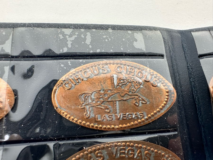 (3) Lincoln-Kennedy Pennies And Souvenir Pressed Penny Collection Of Elongated Pennies From Various Amusement Parks Including Disneyland, Knotts Berry Farm & Sea World - See Photos [Photo 23]