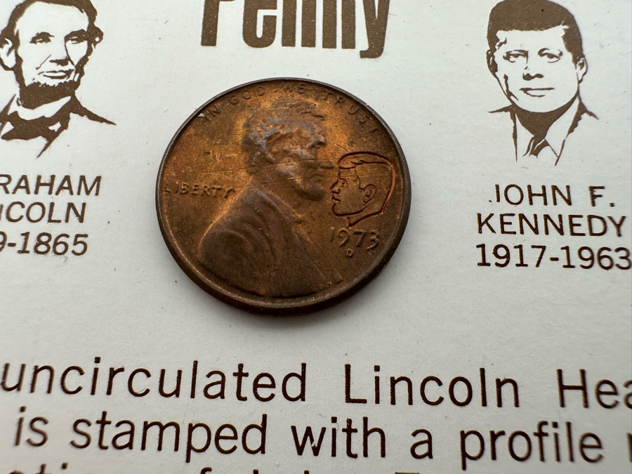 (3) Lincoln-Kennedy Pennies And Souvenir Pressed Penny Collection Of Elongated Pennies From Various Amusement Parks Including Disneyland, Knotts Berry Farm & Sea World - See Photos [Photo 8]