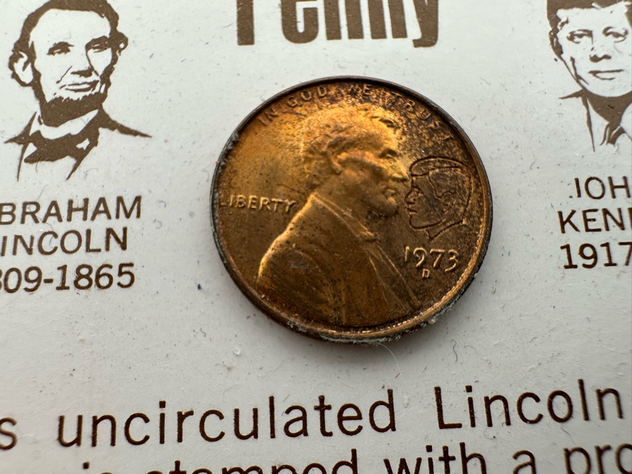 (3) Lincoln-Kennedy Pennies And Souvenir Pressed Penny Collection Of Elongated Pennies From Various Amusement Parks Including Disneyland, Knotts Berry Farm & Sea World - See Photos [Photo 7]