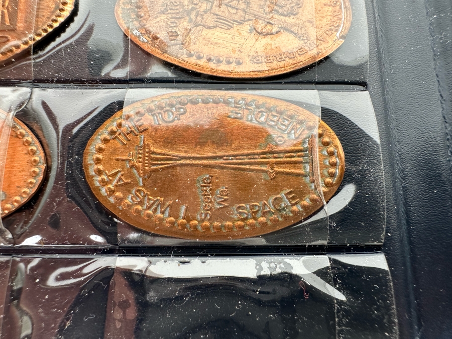 (3) LincolnKennedy Pennies And Souvenir Pressed Penny Collection Of