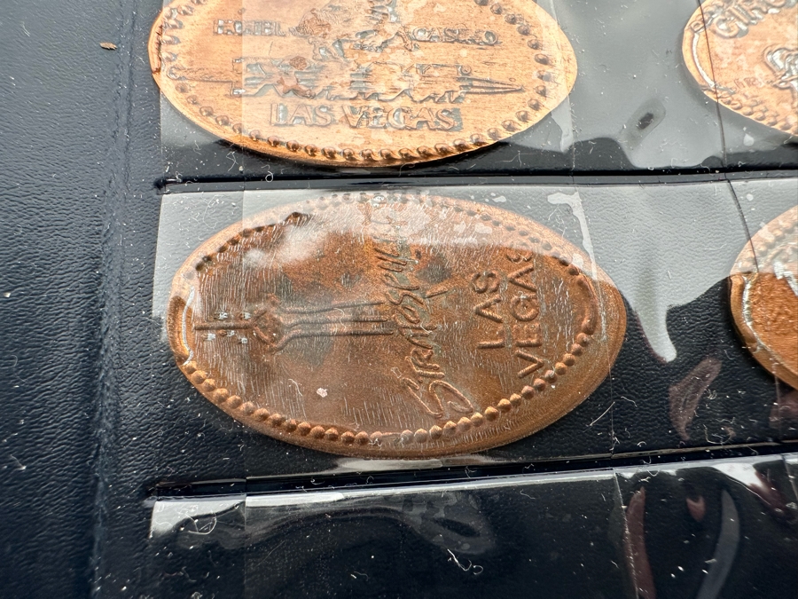 (3) Lincoln-Kennedy Pennies And Souvenir Pressed Penny Collection Of Elongated Pennies From Various Amusement Parks Including Disneyland, Knotts Berry Farm & Sea World - See Photos [Photo 21]