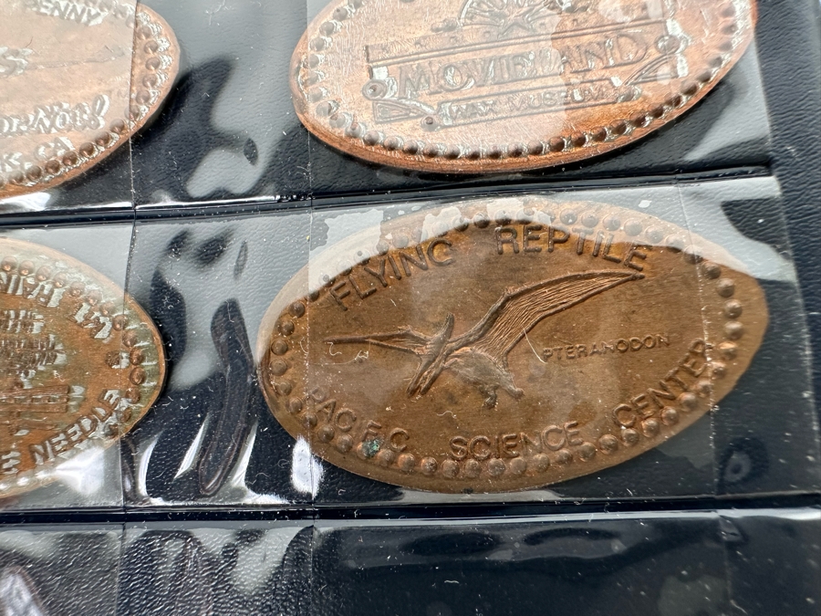 (3) LincolnKennedy Pennies And Souvenir Pressed Penny Collection Of