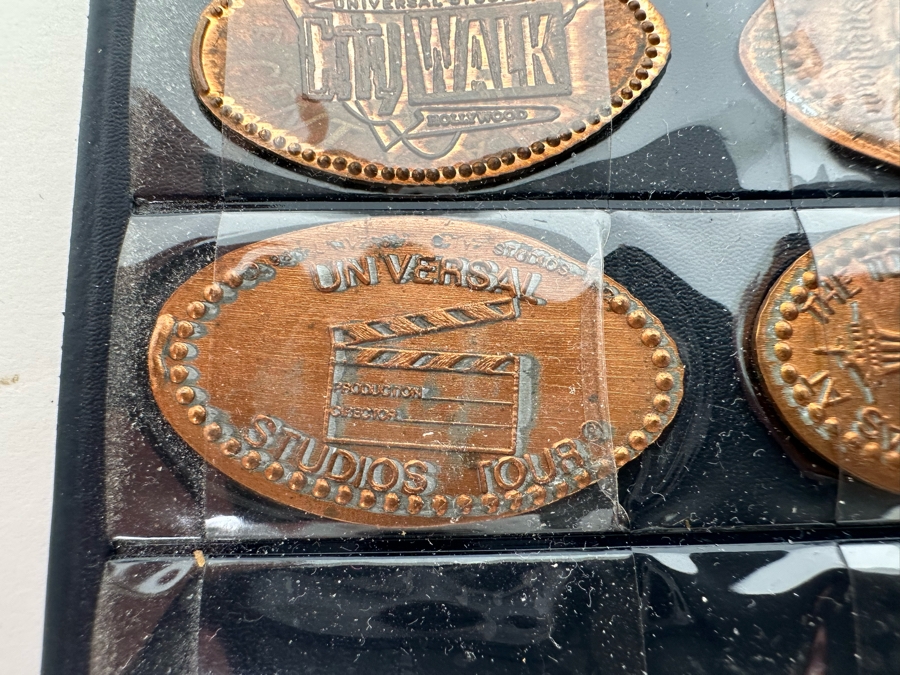 (3) LincolnKennedy Pennies And Souvenir Pressed Penny Collection Of