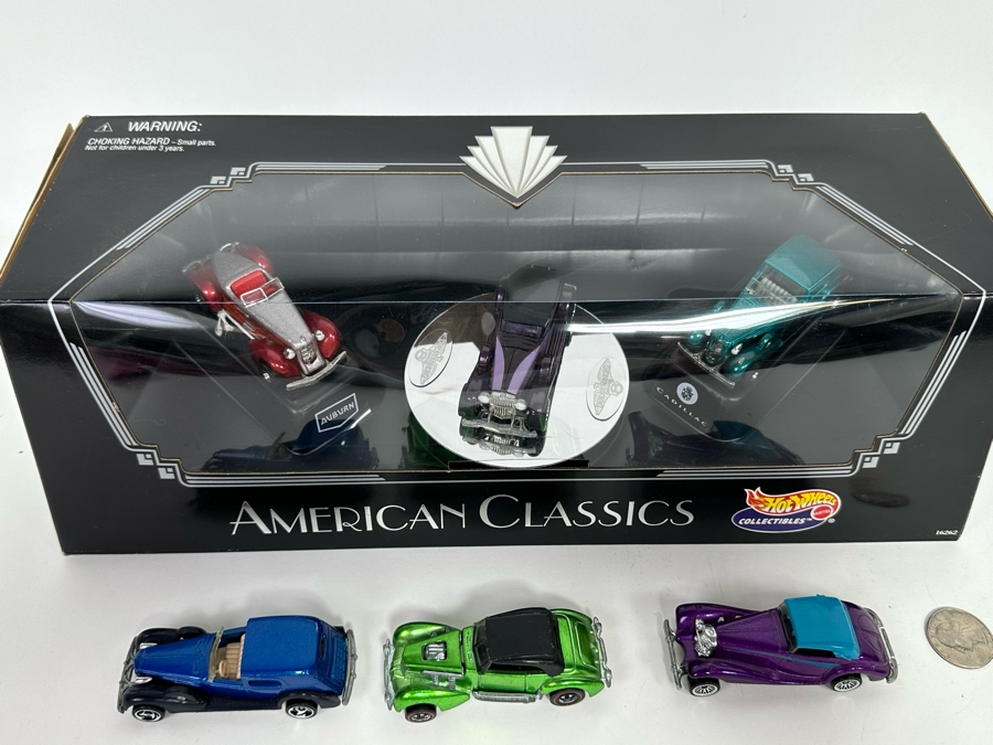 Limited Edition Hot Wheels American Classics Cars New In Box Plus Hot Wheels Red Line Classic Cord & Two Hot Wheels Cars [Photo 10]