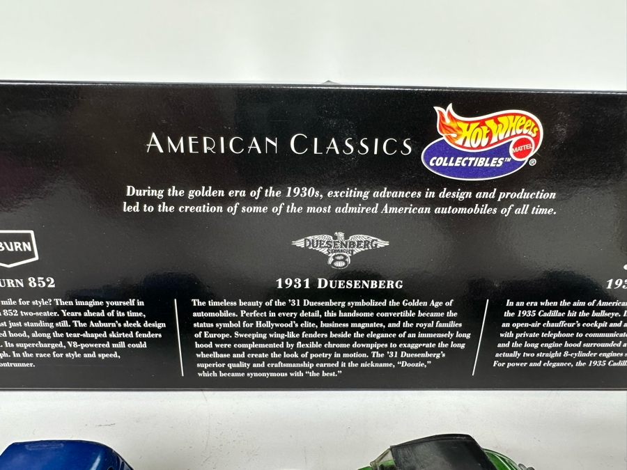 Limited Edition Hot Wheels American Classics Cars New In Box Plus Hot Wheels Red Line Classic Cord & Two Hot Wheels Cars [Photo 14]