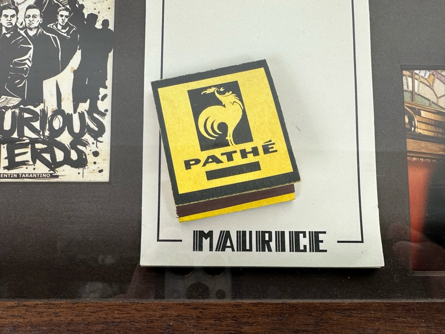 Framed Movie Props From Quentin Tarantino's Inglourious Basterds Movie 16W X 8.5H X 1.5D [Photo 9]