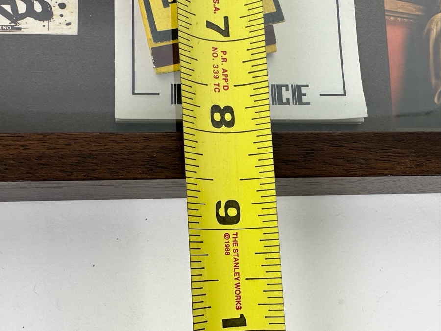 Framed Movie Props From Quentin Tarantino's Inglourious Basterds Movie 16W X 8.5H X 1.5D [Photo 14]