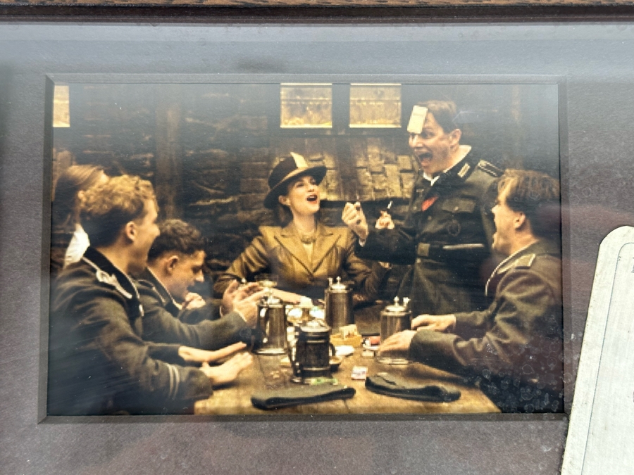 Framed Movie Props From Quentin Tarantino's Inglourious Basterds Movie 16W X 8.5H X 1.5D [Photo 5]
