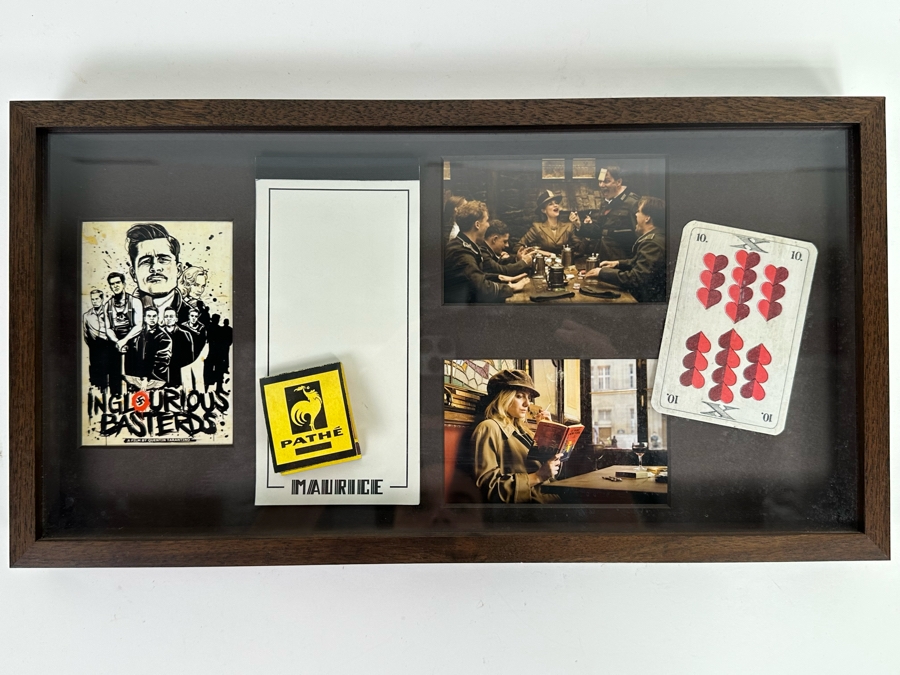 Framed Movie Props From Quentin Tarantino's Inglourious Basterds Movie 16W X 8.5H X 1.5D [Photo 2]