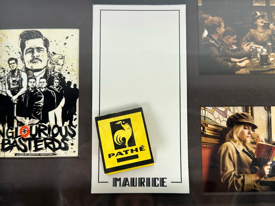 Framed Movie Props From Quentin Tarantino's Inglourious Basterds Movie 16W X 8.5H X 1.5D [Photo 8]