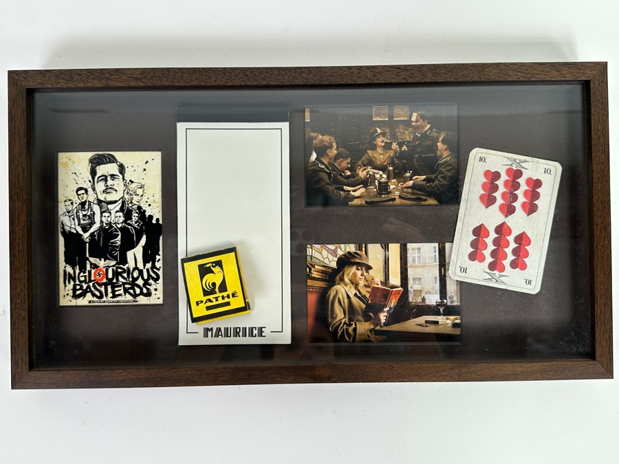 Framed Movie Props From Quentin Tarantino's Inglourious Basterds Movie 16W X 8.5H X 1.5D [Photo 3]