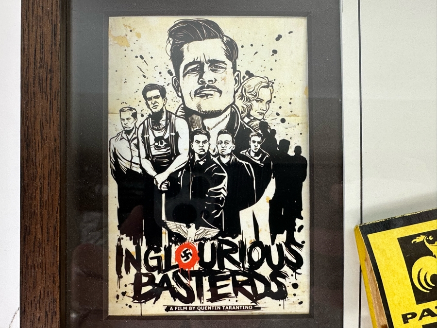 Framed Movie Props From Quentin Tarantino's Inglourious Basterds Movie 16W X 8.5H X 1.5D [Photo 12]