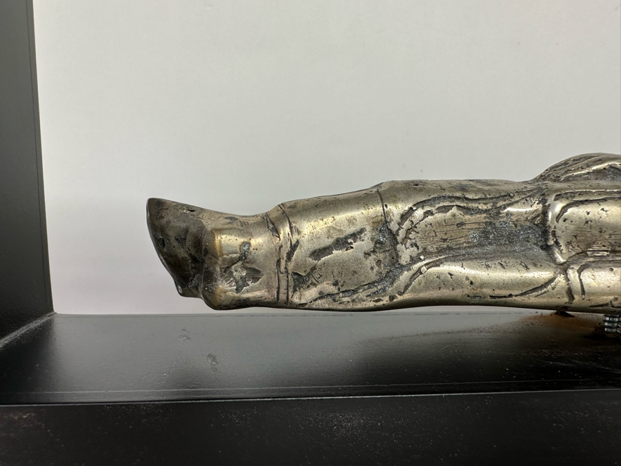 Metal Reclining Buddha Sculpture Wall Decor 15.5W X 8H X 2.25D [Photo 8]