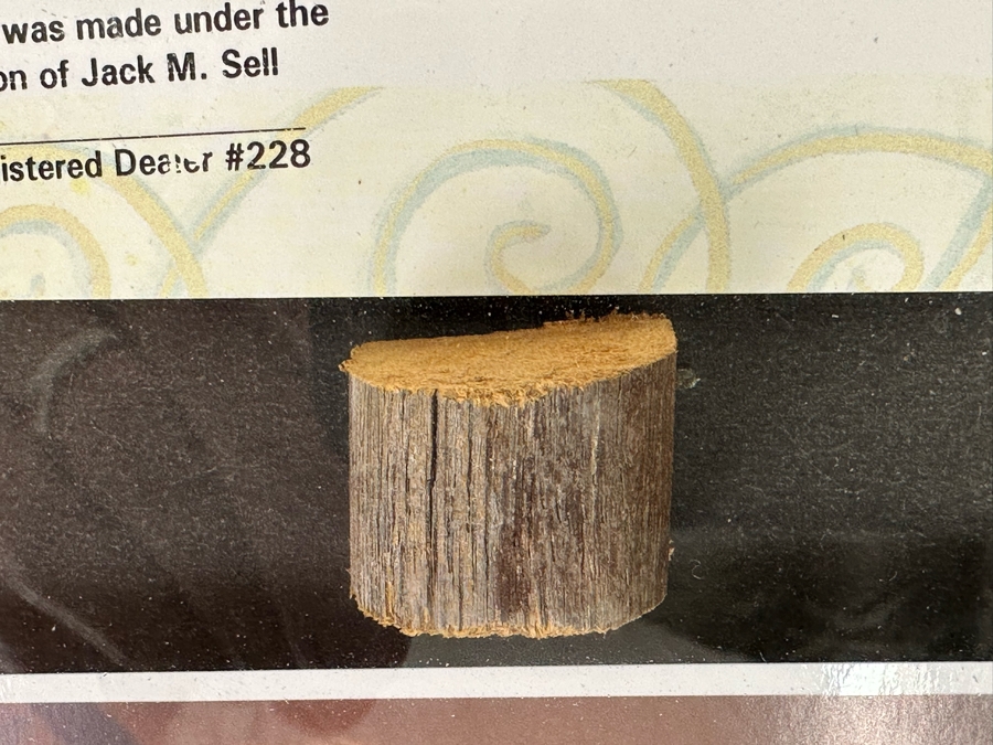 Original Ship Deck Floorboard From The Movie Titanic Limited Edition With Cert Framed 8 X 10 [Photo 5]