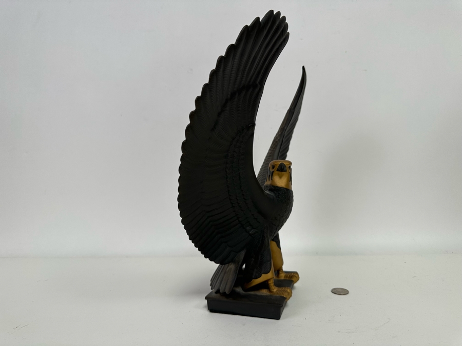 Vintage 1988 Franklin Mint Porcelain 'Falcon Of The Nile' 14W X 13H [Photo 4]