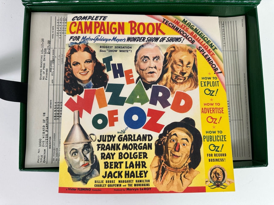 Limited Edition The 70th Anniversary Of The Wizard Of Oz Ultimate Collector's Edition With Book And Watch [Photo 9]