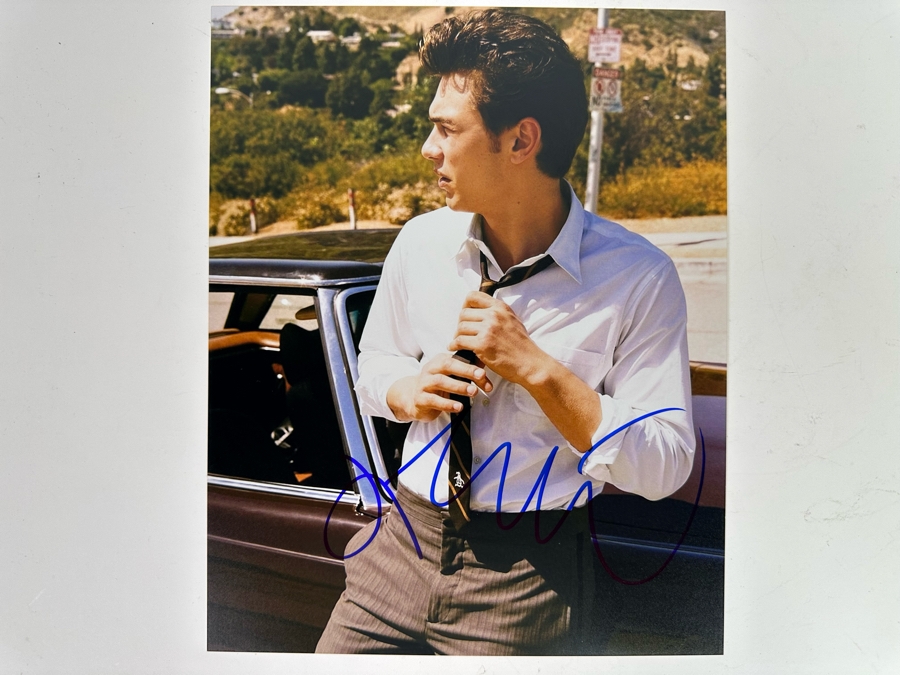 James Franco Autographed 8 X 10 Photo With Cert [Photo 2]