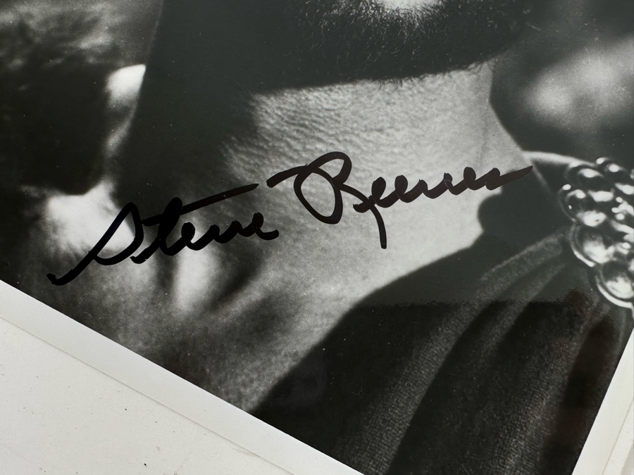 Five Autographed 8 X 10 B&W Photographs Of Movie Star / Bodybuilder Steve Reeves [Photo 4]
