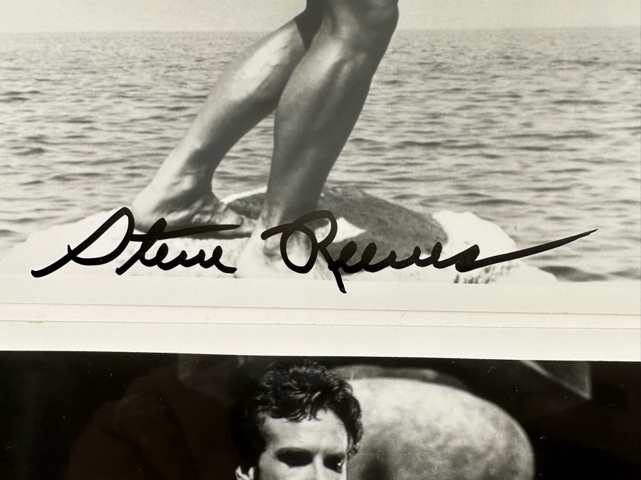 Five Autographed 8 X 10 B&W Photographs Of Movie Star / Bodybuilder Steve Reeves [Photo 14]