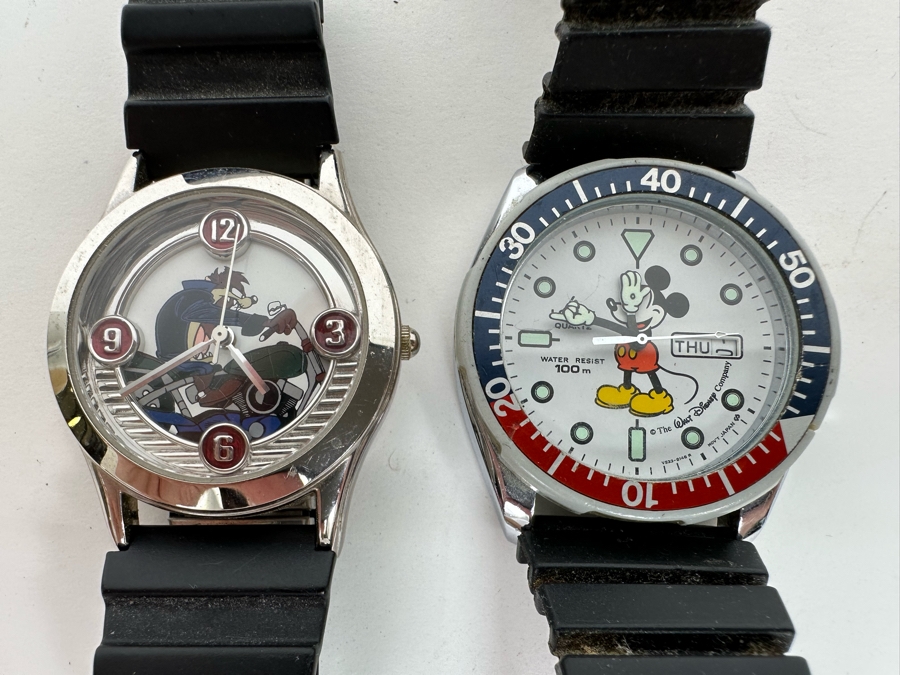 Disney Mickey Mouse & Warner Bros Wrist Watches [Photo 2]