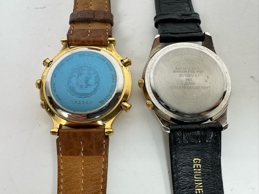 SEIKO Quartz World Times Wrist Watch And Armitron Quartz Wrist Watch [Photo 6]