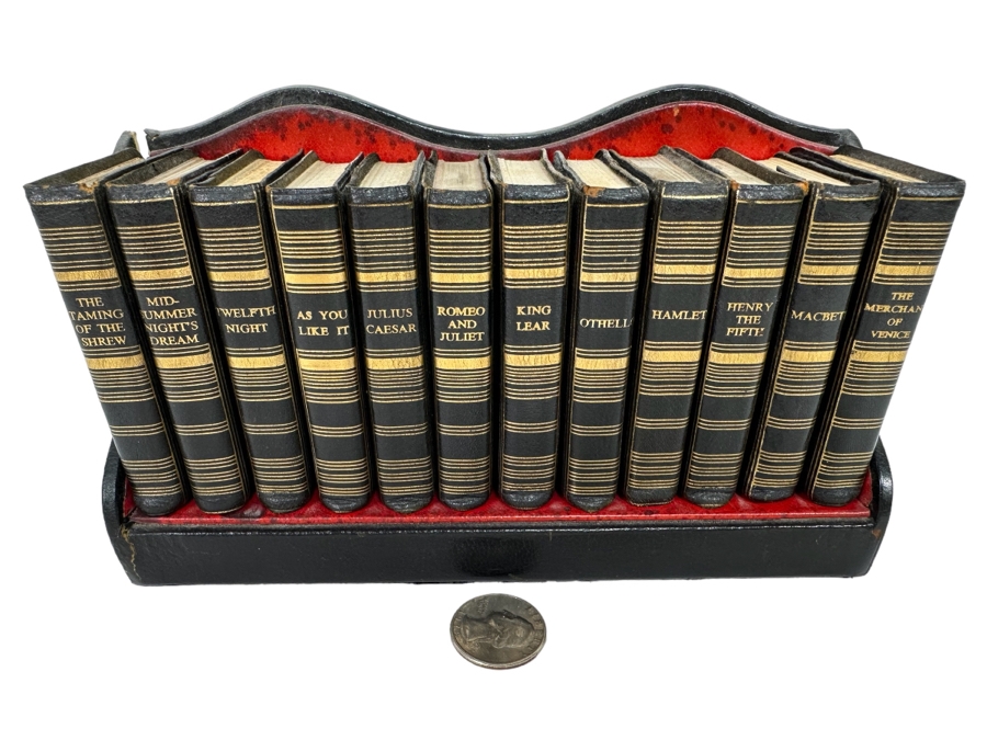 'Midget' Classics Book Set Published By Burgess & Bowes, Ltd London England 8W X 3D X 5H