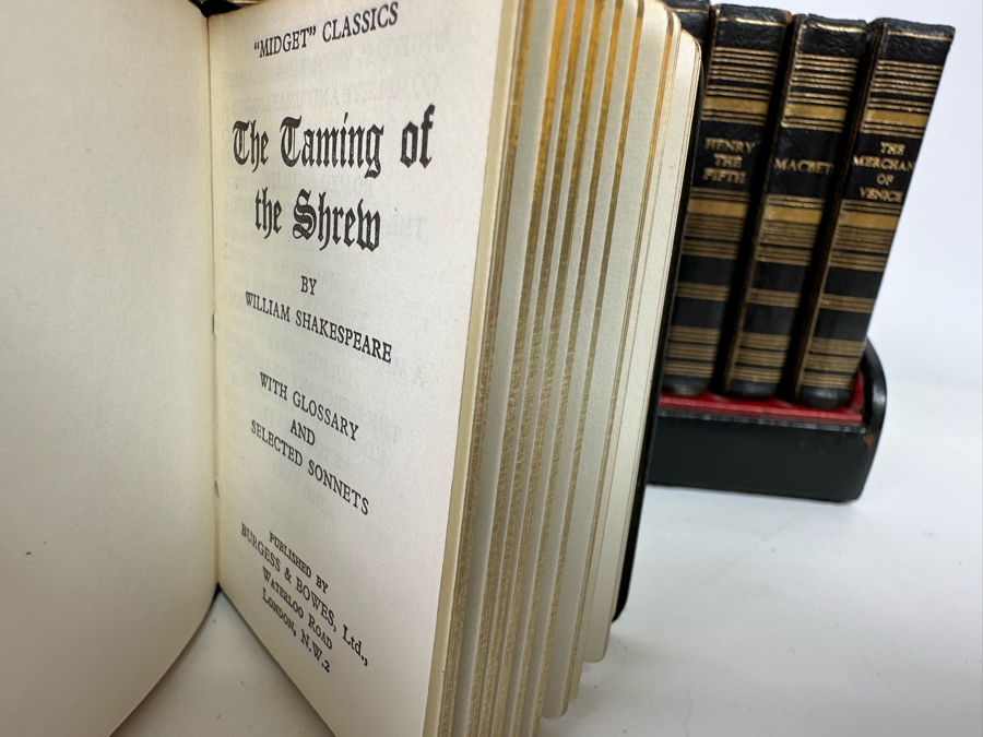 'Midget' Classics Book Set Published By Burgess & Bowes, Ltd London England 8W X 3D X 5H [Photo 6]