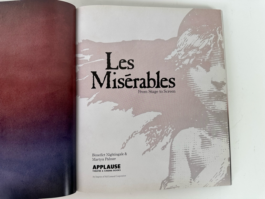 Les Miserables From Stage To Screen Book Benedict Nightingale & Martyn Palmer Applause Theatre & Cinema Books [Photo 4]