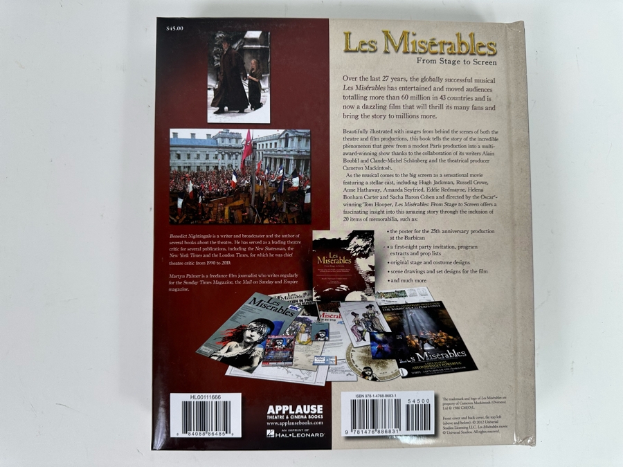 Les Miserables From Stage To Screen Book Benedict Nightingale & Martyn Palmer Applause Theatre & Cinema Books [Photo 11]