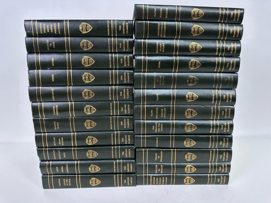 Collection Of The Harvard Classics Hardcover Books 1969 Edition 23 Books