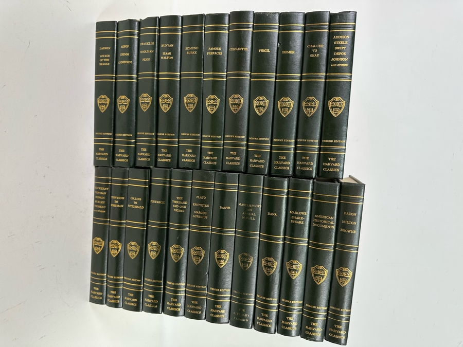 Collection Of The Harvard Classics Hardcover Books 1969 Edition 23 Books [Photo 2]