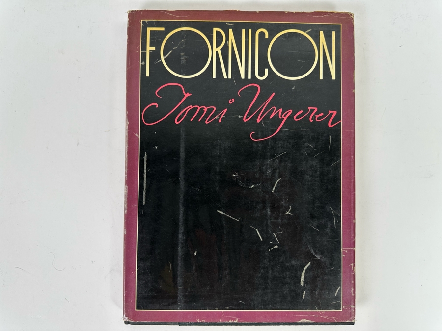 First Printing Hardcover Erotica Book Fornicon By Tomi Ungerer 1969 [Photo 2]