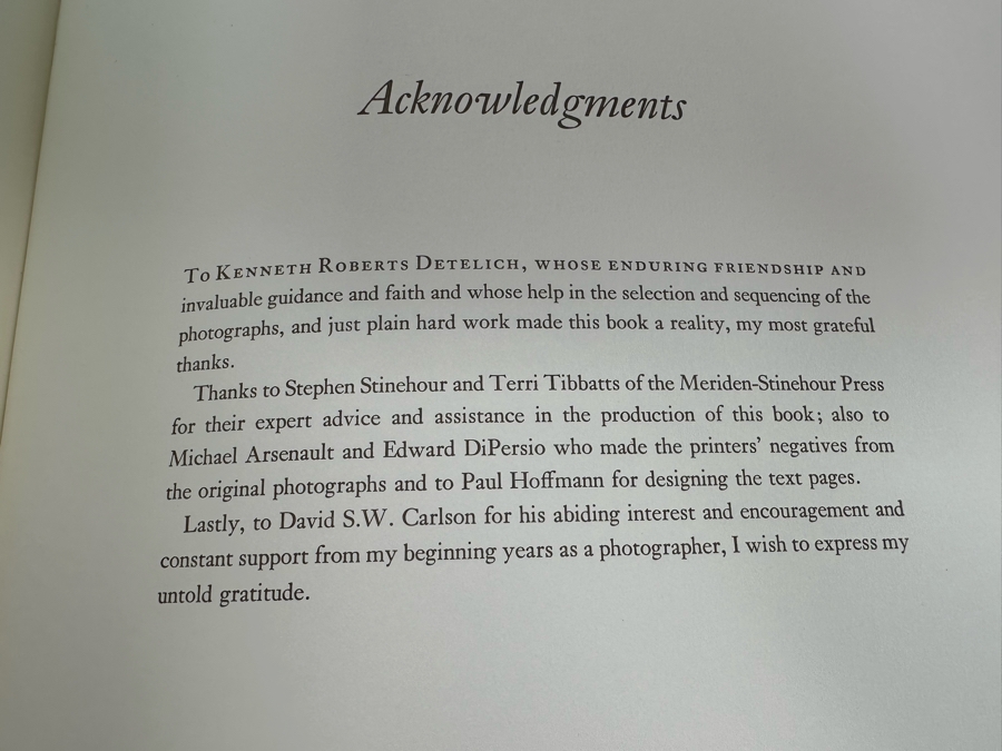 Limited Edition Hardcover Book With Slipcase Ken Haak Private Collection Photography Book 1986 [Photo 13]