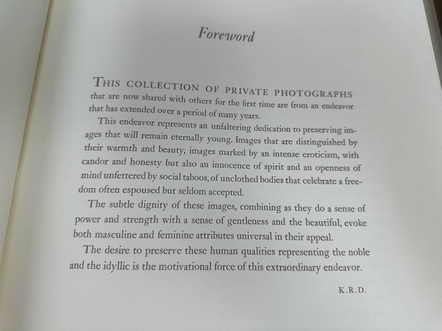 Limited Edition Hardcover Book With Slipcase Ken Haak Private Collection Photography Book 1986 [Photo 6]