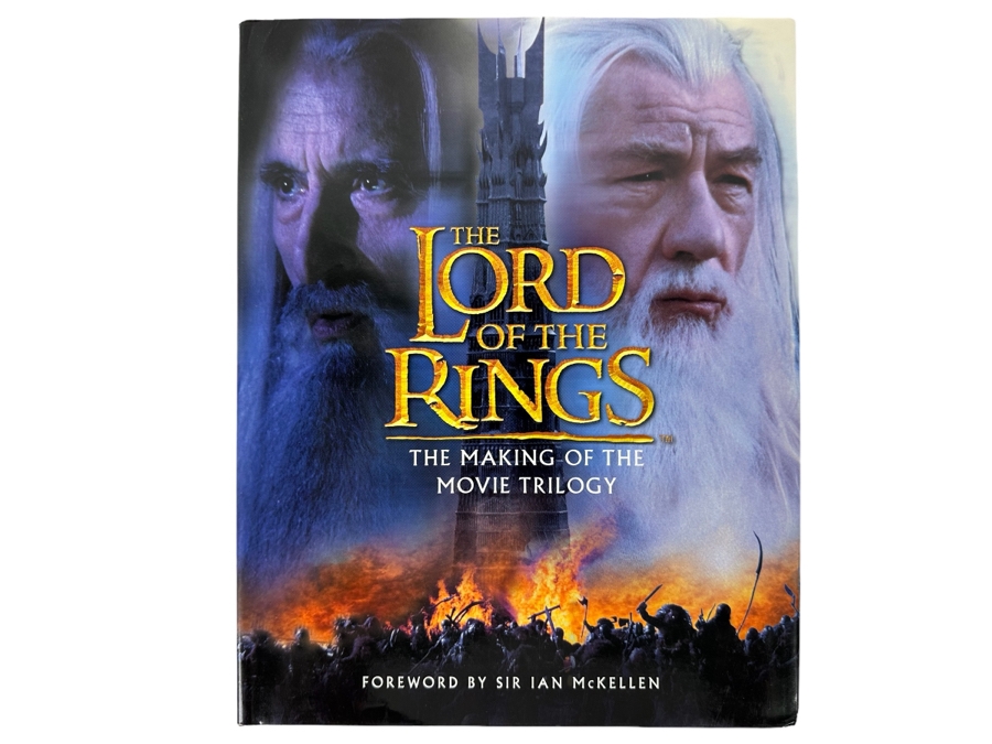 First Edition Hardcover Book The Lord Of The Rings: The Making Of The Movie Trilogy 2002 [Photo 1]