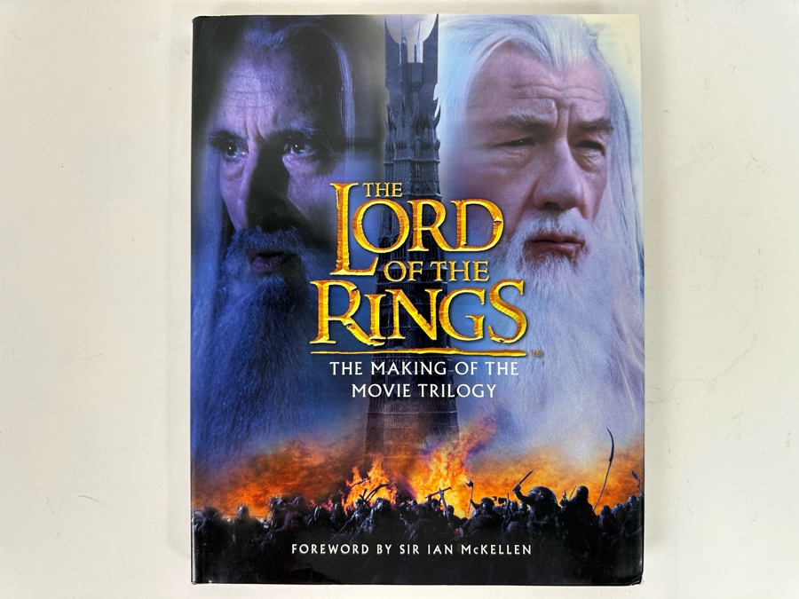 First Edition Hardcover Book The Lord Of The Rings: The Making Of The ...