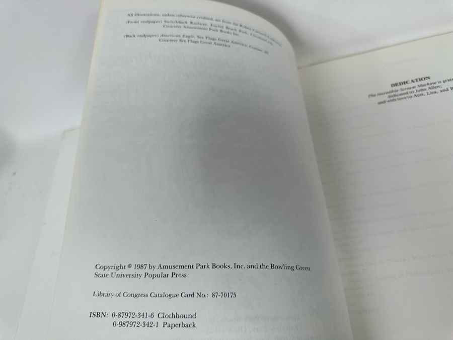 Roller Coaster Amusement Park Books (Some Signed First Edition Books) - See Photos [Photo 24]