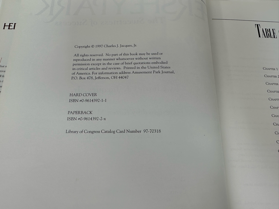 Roller Coaster Amusement Park Books (Some Signed First Edition Books) - See Photos [Photo 30]