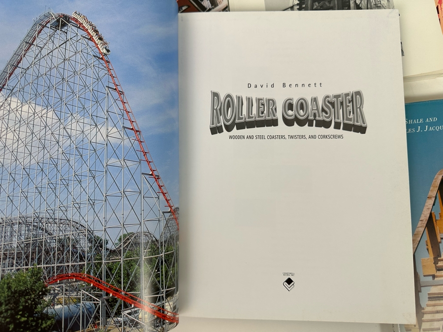 Roller Coaster Amusement Park Books (Some Signed First Edition Books) - See Photos [Photo 5]