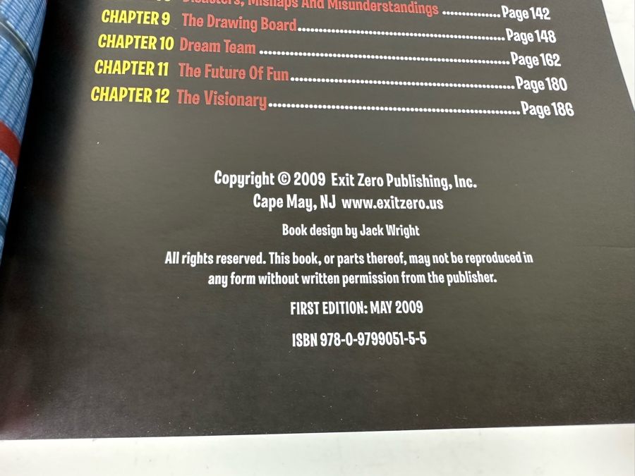 Roller Coaster Amusement Park Books (Some Signed First Edition Books) - See Photos [Photo 13]