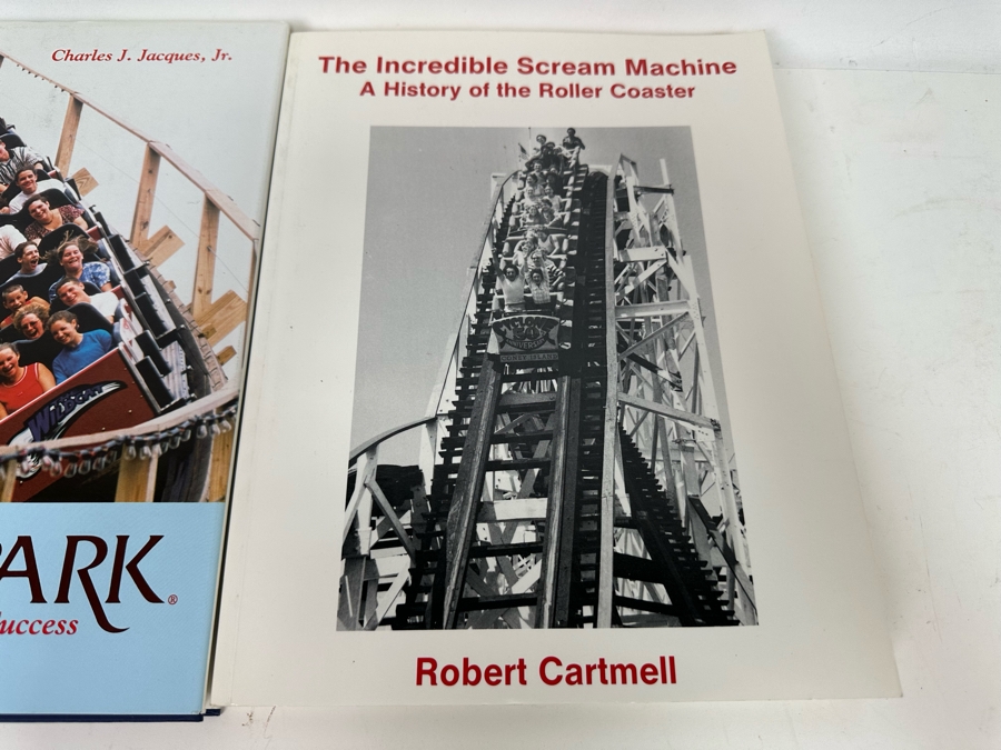 Roller Coaster Amusement Park Books (Some Signed First Edition Books) - See Photos [Photo 22]