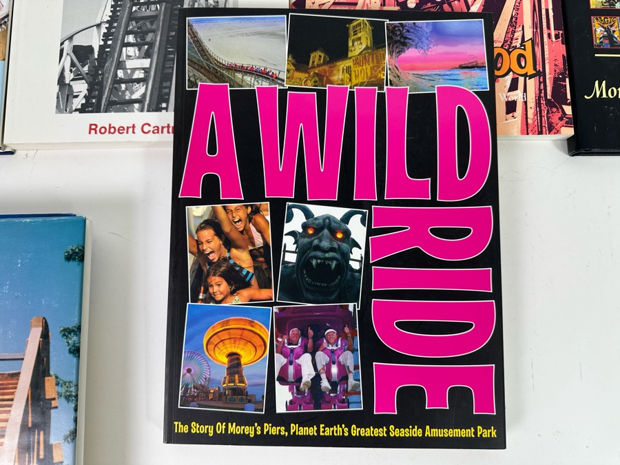 Roller Coaster Amusement Park Books (Some Signed First Edition Books) - See Photos [Photo 10]