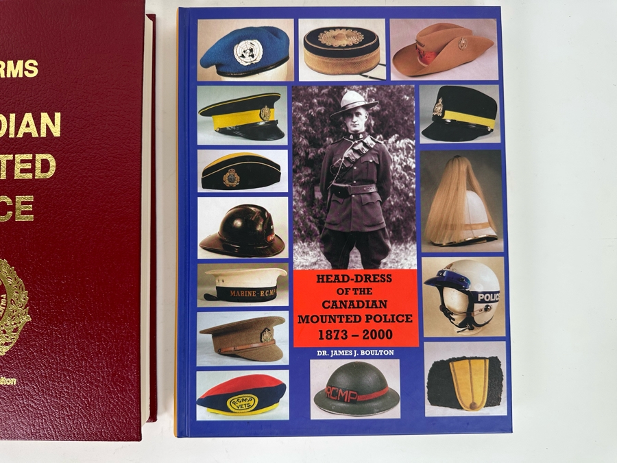(3) Hardcover Books On The Canadian Mounted Police (Uniforms Of The Canadian Mounted Police Is Signed) [Photo 4]